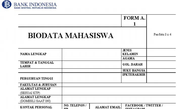 Cara Daftar Beasiswa Bank Indonesia : Informasi Lengkap Program Beasiswa dari Bank Indonesia